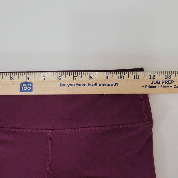 FABLETICS Define Powerhold Leggings Size XS Maroon high waisted EUC - Picture 3 of 8